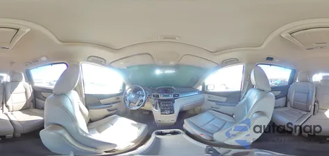 2012 Honda Odyssey Ex-L из США, поврежденный, VIN 5FNRL5H64CB091249